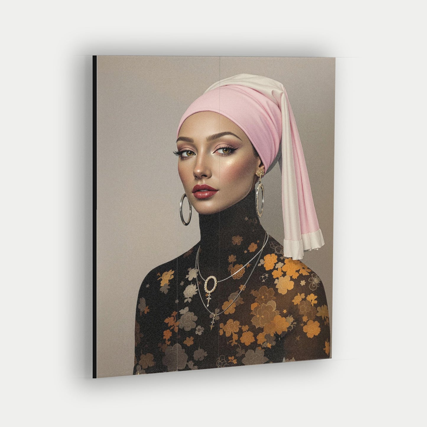 Girl with Silver Earrings
