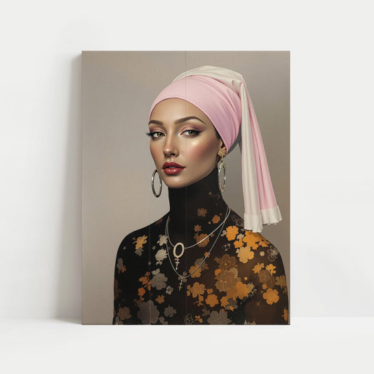 Girl with Silver Earrings